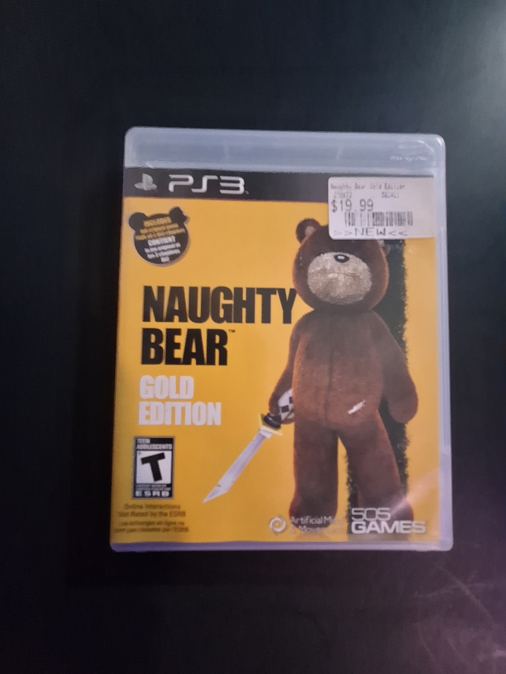 Naughty Bear Gold Edition (PS3) - Includes Insert
